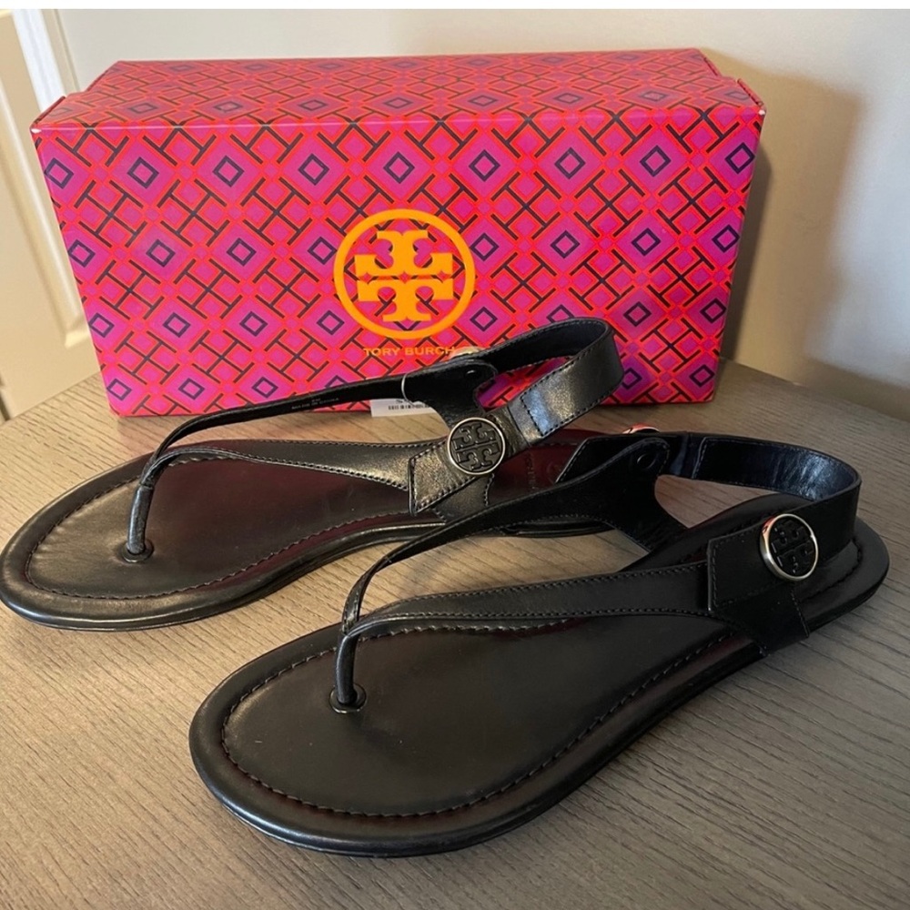 Tory Burch Minnie Travel Sandal  I love them. Brand new. Never worn!  NWOT!
